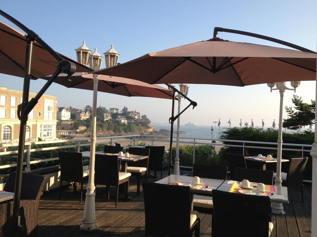 Hotel De La Plage Динар Экстерьер фото